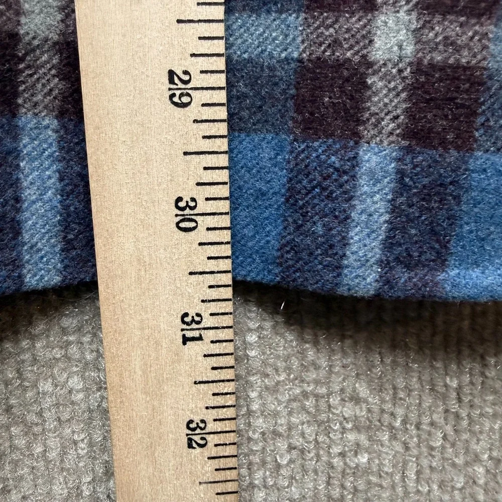 Arnold Schwarzenegger Martin Greenfield Blazer Men 40R Blue Plaid Custom Bespoke